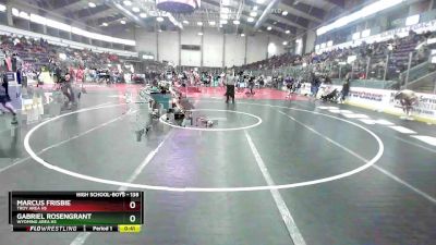 138 lbs Cons. Round 2 - Marcus Frisbie, Troy Area Hs vs Gabriel Rosengrant, Wyoming Area Hs
