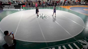 60-66 lbs Round 1 - Jordan Cotton, HEYWORTH vs Blakley Richards, Sandwich Wrestling Club