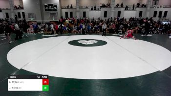 132 lbs Semifinal - Alexander Robin, North Attleborough vs Jack Alves, Bridgewater-Raynham