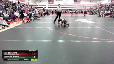 75-80 lbs Quarterfinal - Cameron Utz, Odessa Youth Wrestling vs Hartley Brandl, Pirate Powerhouse Wrestling Ac