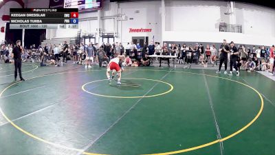 120 lbs Cons. Round 2 - Keegan Dresslar, Southport Wrestling Club vs Nicholas Turba, Premier Wrestling Academy