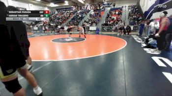 165 lbs Cons. Round 6 - Sebastian Parada, Centennial (Corona) vs Adrian Tinajero, JW North