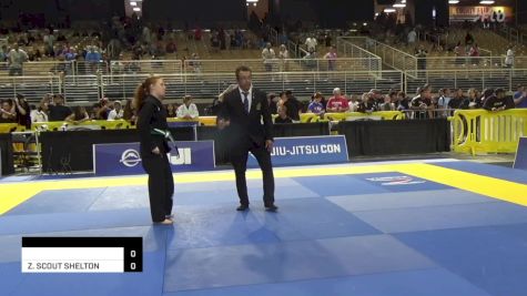 IRA LAYS MOTA DUARTE vs ZOEY SCOUT SHELTON 2024 Pan Kids Jiu-Jitsu IBJJF Championship