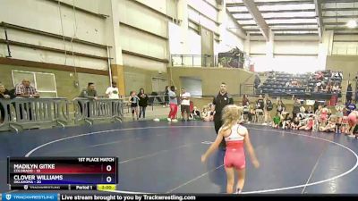 60 lbs Placement Matches (8 Team) - Emma Schnell, Colorado vs Summer Jones, Oklahoma