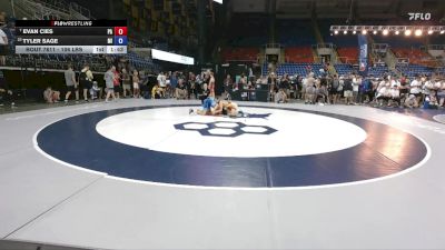 106 lbs Champ. Rd Of 16 - Evan Cies, PA vs Tyler Sage, MI