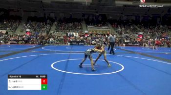 70 lbs Prelims - Zairyon Hart, Prodigy WC vs Stetson Gabel, Bear Cave