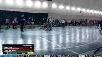 129 lbs Champ. Round 1 - Hugh May, Prodigy Wrestling Academy vs Clayton Jones, Team Shamrock