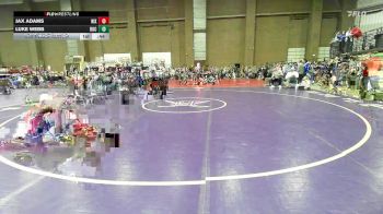 132D 1st Place Match - Luke Webb, Rockwall vs Jax Adams, Nixa