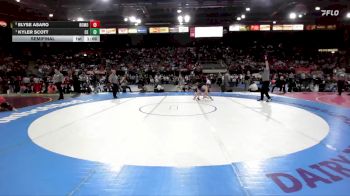 130 lbs Semifinal - Kyler Scott, Century vs Elyse Asaro, Rocky Mountain