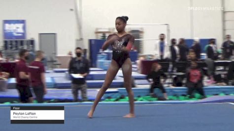 Peyton Lofton - Floor, World Champ Centre - 2021 Region 3 Women's Championships