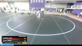 132 lbs Cons. Round 2 - Davis Joiner, MO vs Carson Ochs, KS