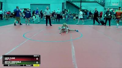 72 lbs Round 1 (6 Team) - Bryce Grenoble, Dueling Bandits vs Jack Cline, TNWC
