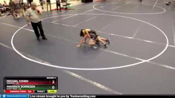 84 lbs Round 3 (6 Team) - Maverick Borresen, Scott West vs Michael Cohen, Wayzata
