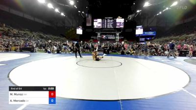 144 lbs Rnd Of 64 - Makayla Munoz, New Mexico vs Ariana Mercado, California