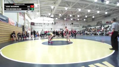 155 lbs Cons. Round 6 - Ava Dockins-Kline, Willits vs Rory Bickmore, Arcata