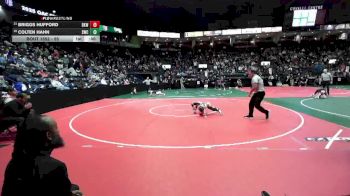 55 lbs Cons. Round 3 - Briggs Hufford, BKW1 vs Colten Hahn, SWCA