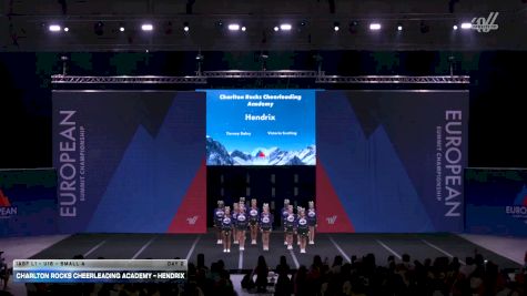Charlton Rocks Cheerleading Academy - Hendrix [2026 IASF L1 - U16 - Small A Day 2] 2026 The European Summit