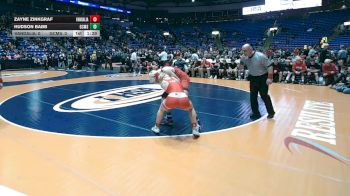 157 lbs Semis & 1st Wrestleback (8 Team) - Zayne Zinkgraf, Vandalia vs Hudson Babb, Gibson City (G.C.-Melvin-Sibley)