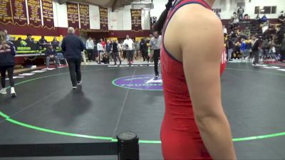 140 lbs Cons. Semi - Cara Leng, Marysville vs Claudia Heeney, Lockport