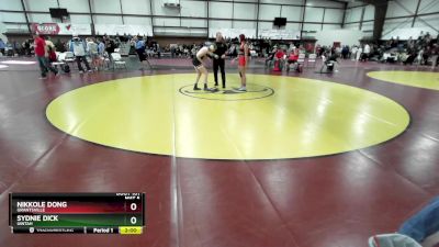 130 lbs Cons. Semi - Sydnie Dick, Uintah vs Nikkole Dong, Grantsville