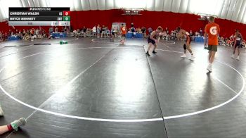 165 lbs Round 1 (8 Team) - Bryce BENNETT, Savannah-Maysville B vs Christian Walsh, Oswego