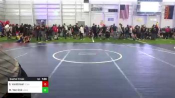 77 lbs Quarterfinal - Shane VanGinkel, Team So-Cal vs Mason Van Dyk, Granite WC