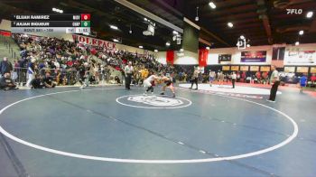 106 lbs Semifinal - Elijah Ramirez, Mission Viejo vs Julian Bigueur, Chaparral