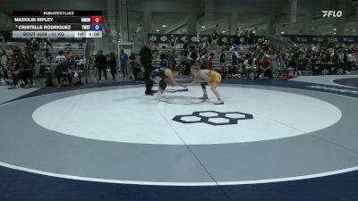 53 kg Champ. Rd Of 32 - Madolin Ripley, USAW Maine East Wrestling Club vs Cristelle Rodriguez, Tiger Wrestling Club/ Titan Mercury Wrestling Club