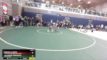 114/120 Round 3 - Aviyanah Gonzalez, Unaffiliated vs Makayla Smith, Mountain Man Wrestling Club