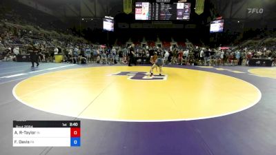 125 lbs Cons 32 #1 - Aminah Rusununguko-Taylor, IN vs Felicity Davis, PA