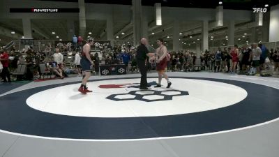 Masters A FS - 100 lbs Semis - Michael Baumhart, Illinois vs Zeke Alleman, California