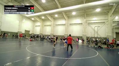 75 lbs Cons. Semi - Austin Leavitt, South Summit Wrestling Club vs Tyson Linnell, Stallions Wrestling Club