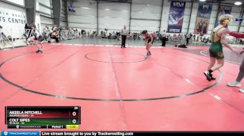 130 lbs Rd# 6- 9:00am Saturday Final Pool - Akeela Mitchell, Nauman Green vs Colt Sipes, PA Blue