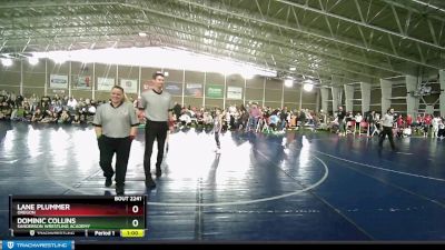 56 lbs Cons. Semi - Dominic Collins, Sanderson Wrestling Academy vs Lane Plummer, Oregon