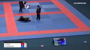 FRANKLIN SILVA vs GUILHERME CARVALHO 2018 Abu Dhabi Grand Slam Rio De Janeiro
