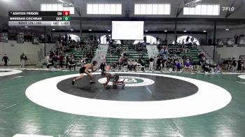 150 lbs Champ. Round 2 - Ashton Frison, Christian Brothers High vs Brendan Cochran, Catholic High School