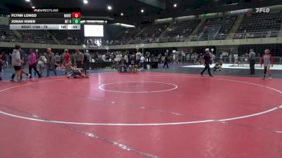 75 lbs 3rd Place - Flynn Longo, Montville vs Jonah Kiner, Mt Holly Springs