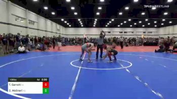 138 lbs Prelims - Tyler Garrett, GA vs Dominick Molinari, NC