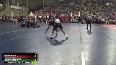 133 lbs Semis & 3rd Wb (16 Team) - Hector Serratos, Nebraska-Kearney vs Peter Rolle, Central Oklahoma