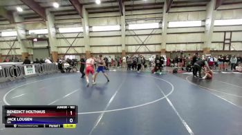 182 lbs Cons. Round 5 - Benedict Holthaus, UT vs Jack Lougen, WA