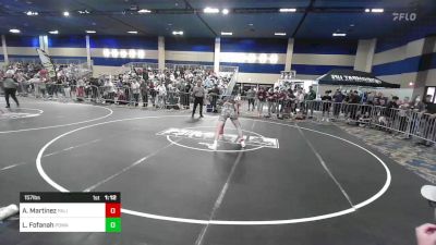 157 lbs Round Of 128 - Ayden Martinez, Palisade HS vs Lewis Fofanah, Poway Elite