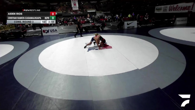 Cons. Round 3 - Aiden Rios vs Cristian Ramos-casamalhuapa, Bellarmine ...
