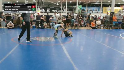 57 lbs Rr Rnd 4 - Declan Flanagan, Empire Wrestling Academy - EL vs Jordan Simone, Apache - EL