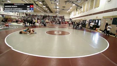 132 lbs Semifinal - Andrew Bonita, Edge vs Nicholas Campanelli, Frost Gang