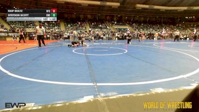 73 lbs Round Of 32 - Raif Boltz, WTC vs Stetson Scott, Cowboy Wrestling Club
