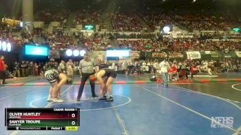 AA - 205 lbs Champ. Round 1 - Sawyer Troupe, Flathead vs Oliver Huntley, Bozeman