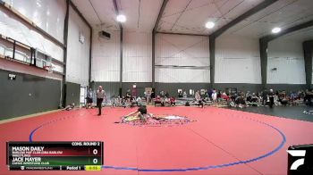 138 lbs Cons. Round 2 - Jace Mayer, Camas Wrestling Club vs Mason Daily, Barlow Mat Club (DBA Barlow Wrestling)