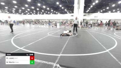 65 lbs Consi Of 8 #2 - Miguel Lopez, Southwest Stallions WC vs Waylon Martin, Team Idaho