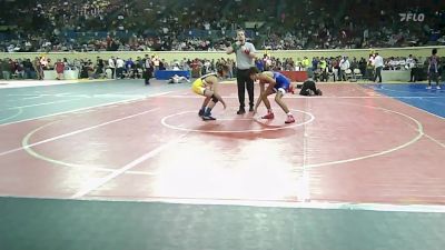 120 lbs Round Of 64 - Cruz Bair, Bixby vs Marcos Ramirez, Santa Fe South