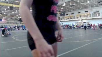 117 lbs Round 2 (6 Team) - Naima Ghaffar, Beast Mode Pink vs Justice Anthony, Charlies Angels Black